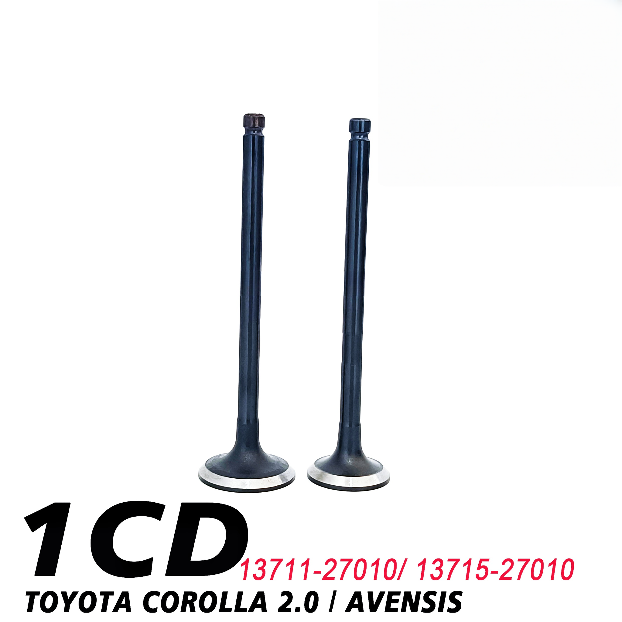Engine Intake& Exhaust Valve for Toyota 1CD-FTV 13711-27010 13715-27010 for AVENSIS COROLLA RAV4 2.0 LTR 99-08